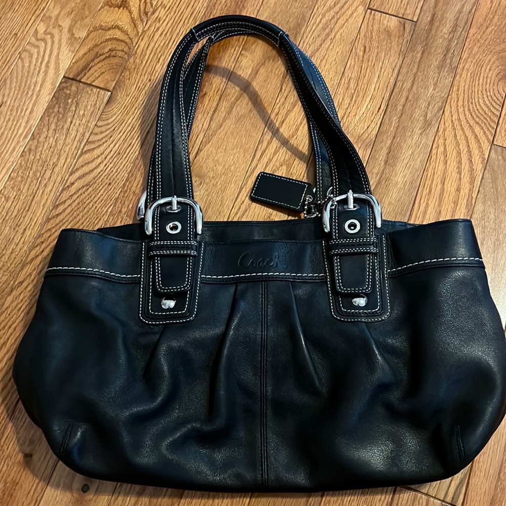 COACH Black Satchel Authentic